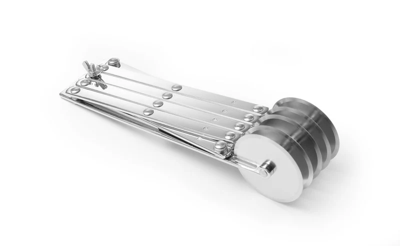 HENDI Teigschneider 5 Räder – 222 × 56 × 55 mm