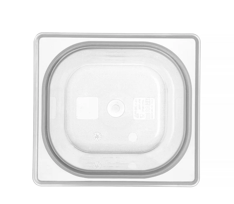 HENDI Gastronorm-Behälter 1 / 6 – GN 1 / 6 – 3,4 l – Transparent – 176 × 162 × 200 mm