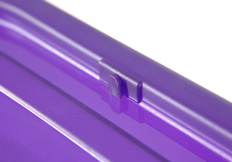 HENDI Gastronorm-Deckel violett – GN 1 / 3 – Violett – 325 × 176 mm