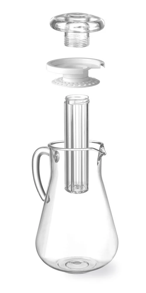 HENDI Krug mit Eiswürfelkühlung – 2,2 l – Ø 150 × H 260 mm