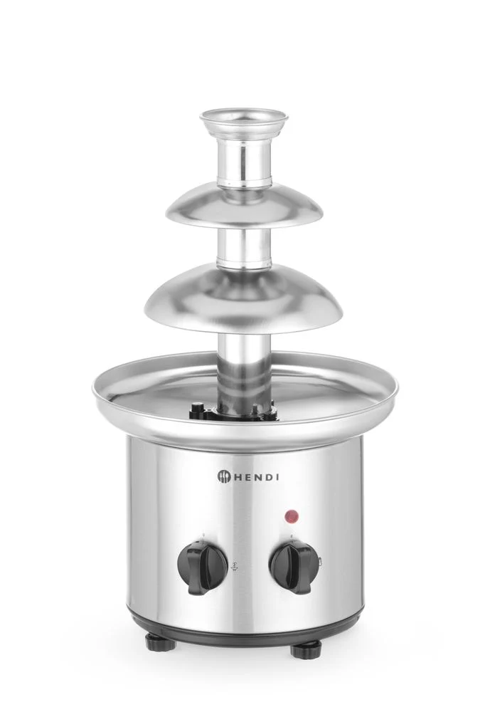 HENDI Schokoladenbrunnen 3 Etagen – 230 V / 46 W – Ø 215 × H 375 mm