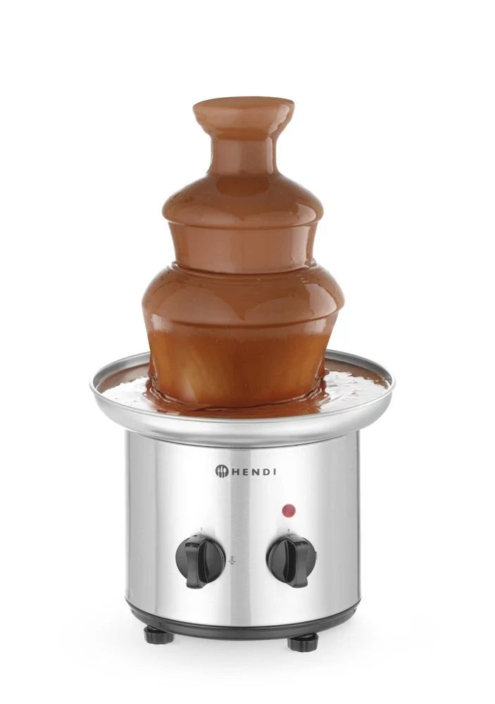 HENDI Schokoladenbrunnen 3 Etagen – 230 V / 46 W – Ø 215 × H 375 mm