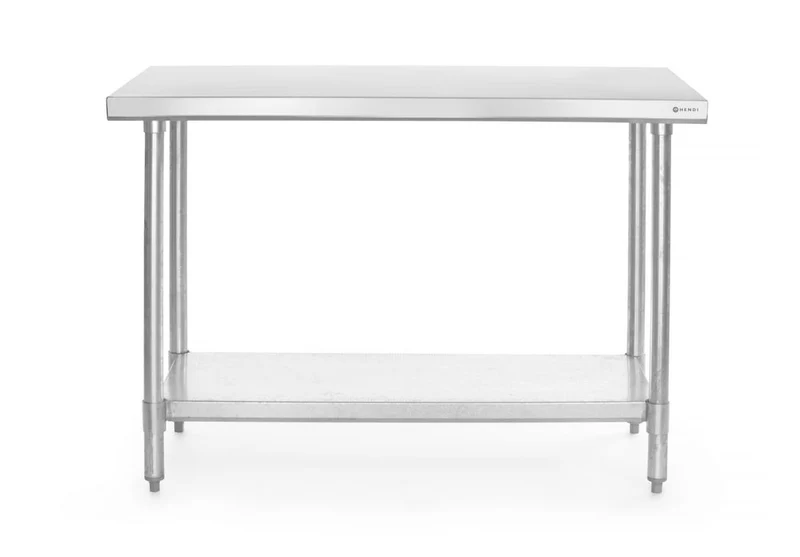 HENDI Zentraler Arbeitstisch – Budget Line – 1200 × 600 × 850 mm