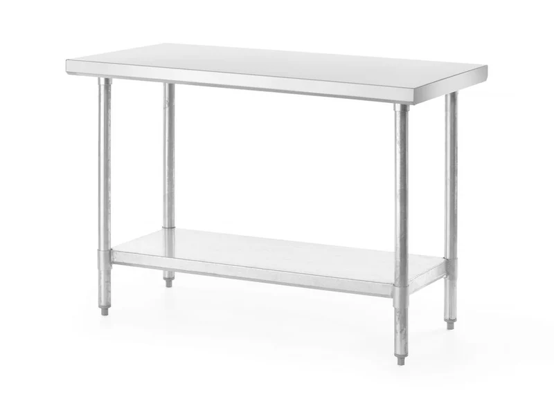 HENDI Zentraler Arbeitstisch – Budget Line – 1200 × 600 × 850 mm