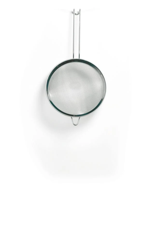 HENDI Sieb - feinmaschig – Profi Line – 430 × 210 × 80 mm