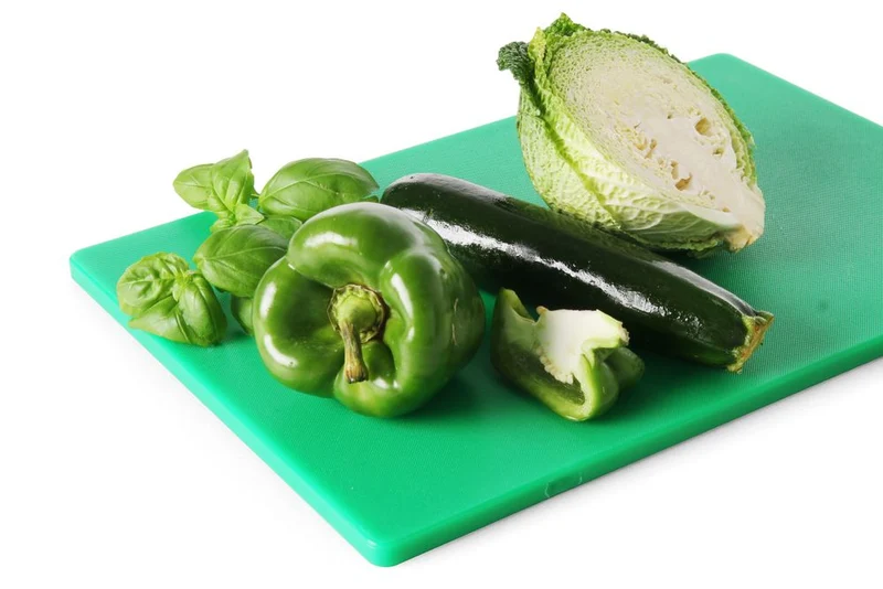 HENDI Schneidbretter HACCP 600 × 400 – Grün – 600 × 400 mm