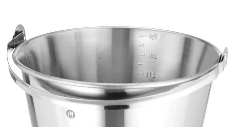 HENDI Eimer mit verstärktem Boden Profi Line – Profi Line – 15 l – Ø 305 × H 330 mm