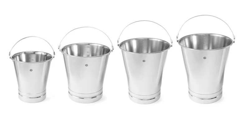 HENDI Eimer mit verstärktem Boden Profi Line – Profi Line – 10 l – Ø 280 × H 265 mm