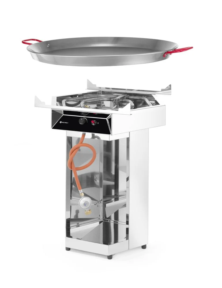 HENDI Gasgrill Fiesta 800 – 7 kW – 800 × 800 × 900 mm