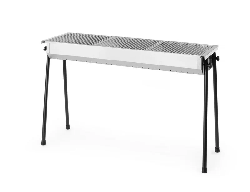 HENDI Holzkohlegrill Resto – 1145 × 380 × 770 mm