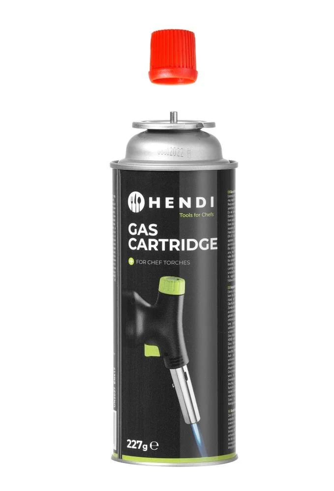 HENDI Flüssiggas-Kartuschen (LPG) – Ø 68 × H 190 mm – 28 Stück (7 × 4)