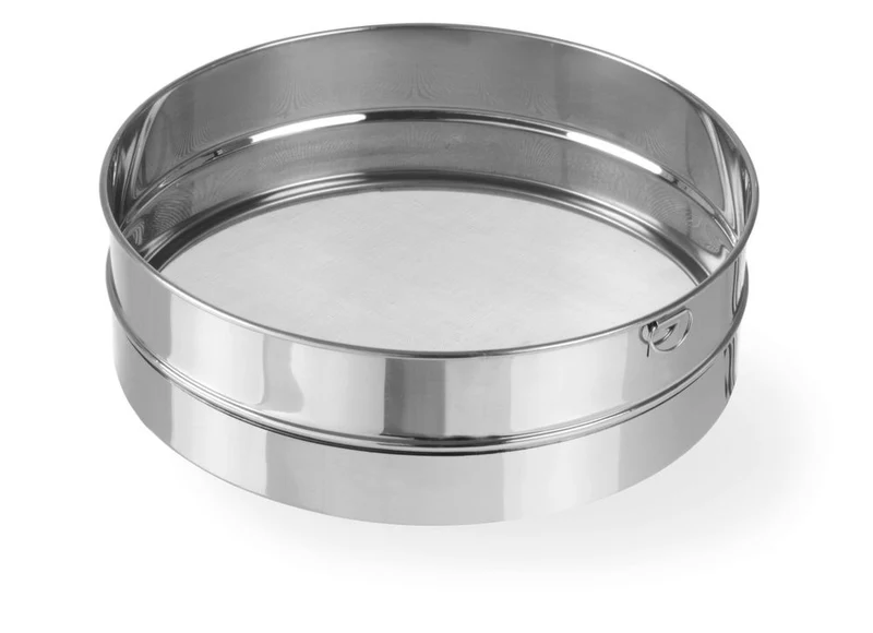 HENDI Backsieb – rund – für Puderzucker – Ø 410 × H 80 mm