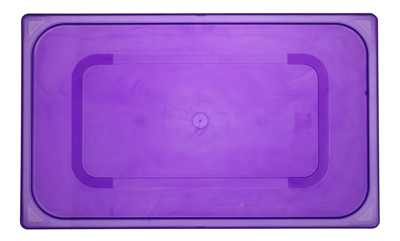 HENDI Gastronorm-Deckel violett – GN 1 / 1 – Violett – 530 × 325 mm