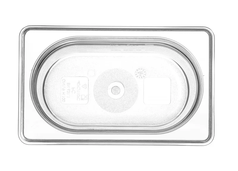 HENDI Gastronorm-Behälter 1 / 9 – Profi Line – GN 1 / 9 – 1 l – Transparent – 176 × 108 × 100 mm
