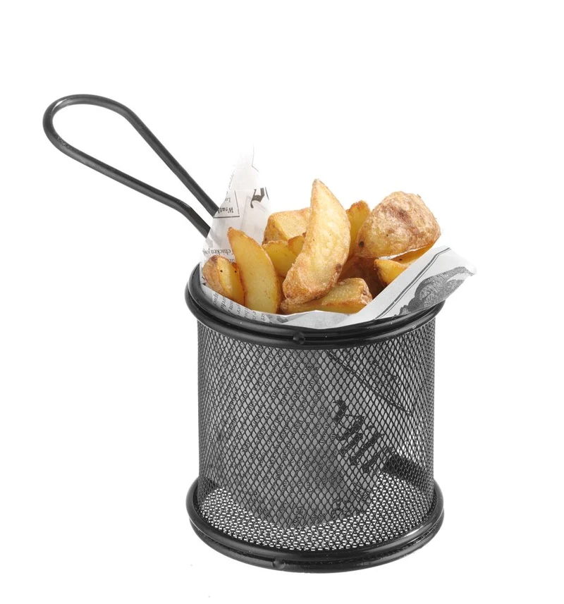 HENDI Miniatur-Frittierkörbe – 90 × 90 × 90 mm