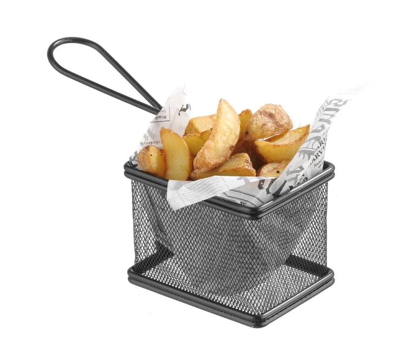 HENDI Miniatur-Frittierkörbe – 100 × 80 × 75 mm
