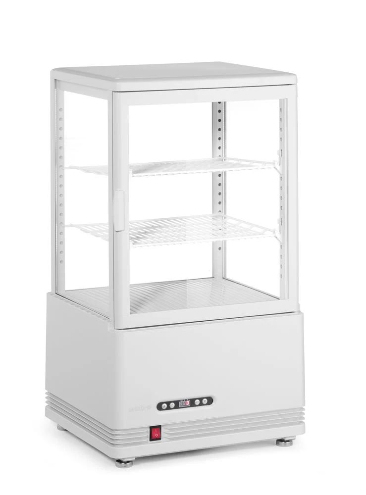 Arktic Aufsatz-Kühlvitrine 58 Liter – Weiß – 230 V / 170 W – 406 × 452 × 830 mm