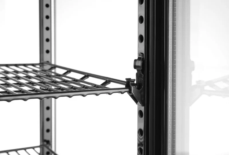 Arktic Aufsatz-Kühlvitrine 68 Liter – Schwarz – 230 V / 170 W – 397 × 444 × 875 mm