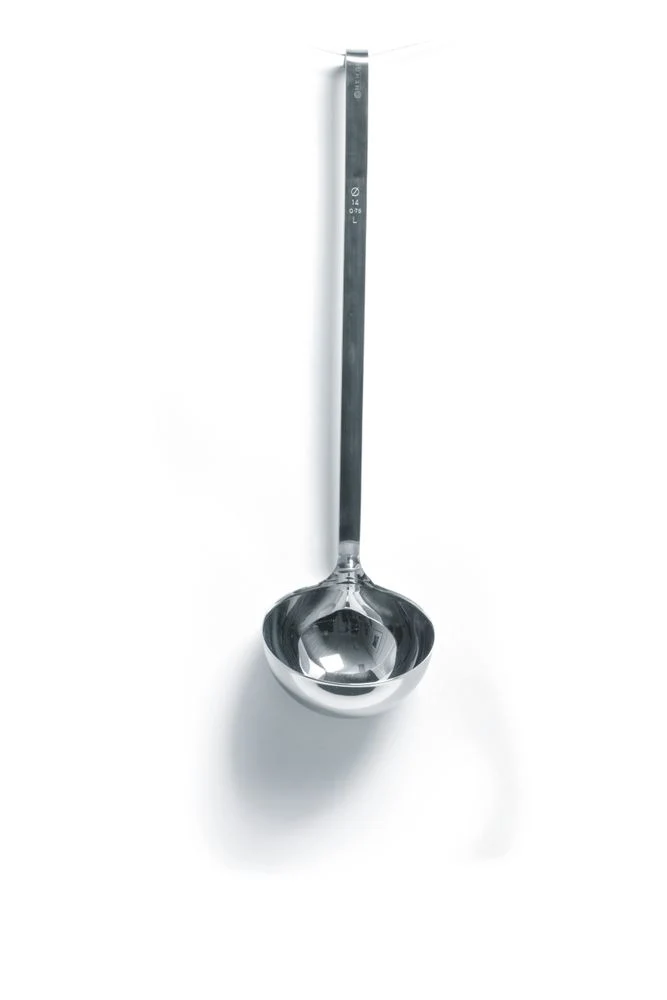 HENDI Schöpfkelle – tropfenfrei – Profi Line – 0,75 l – Ø 145 × 575 mm