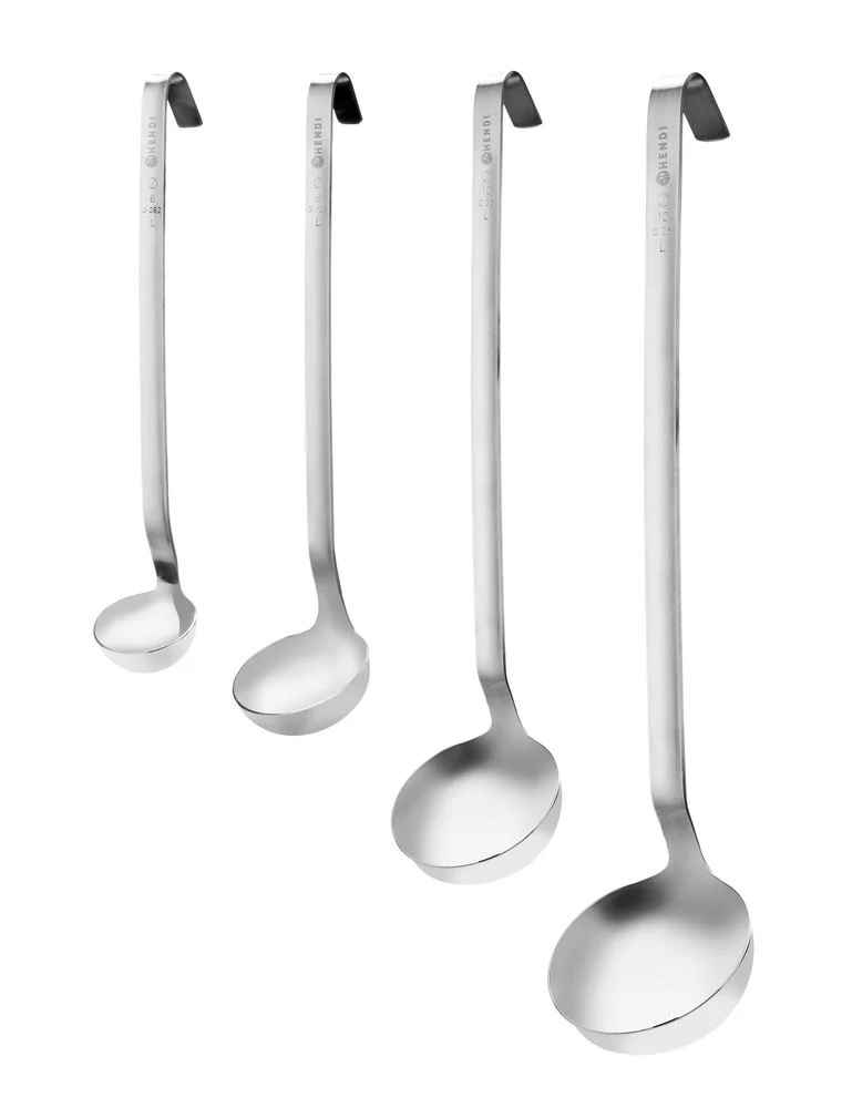 HENDI Schöpfkelle – tropfenfrei – Profi Line – 0,06 l – Ø 60 × 360 mm