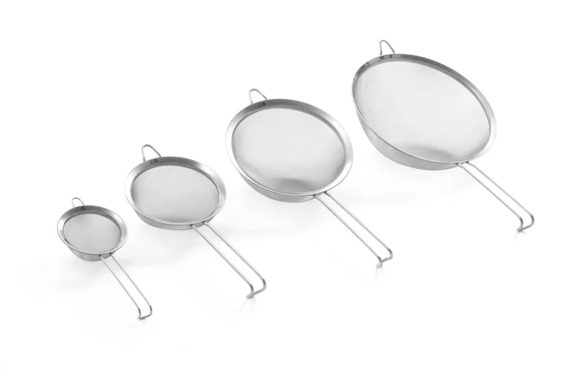 HENDI Sieb - feinmaschig – Profi Line – 250 × 105 × 40 mm