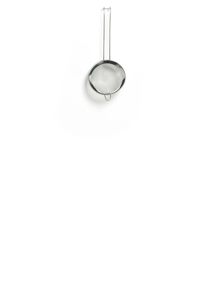 HENDI Sieb - feinmaschig – Profi Line – 250 × 105 × 40 mm