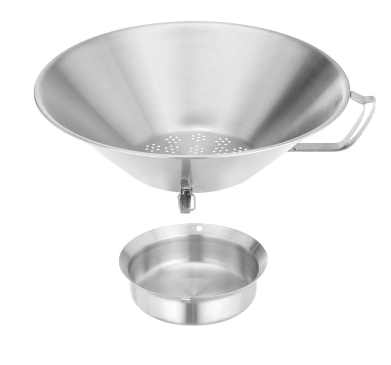 HENDI Frittierseiher Edelstahl – Ø 410 × H 170 mm