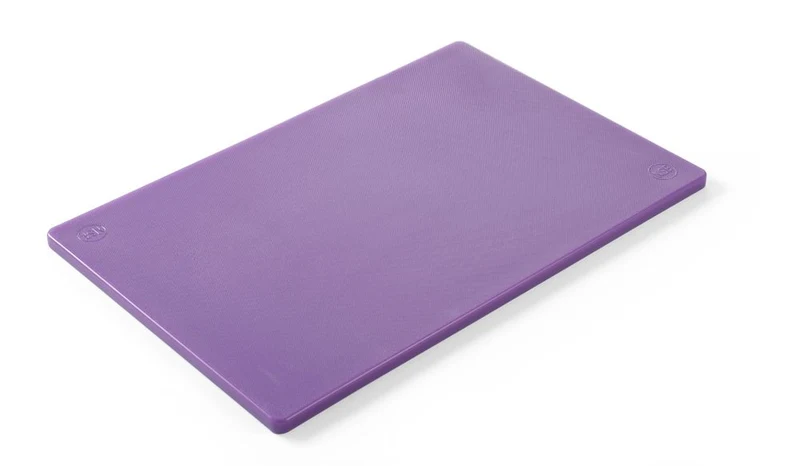 HENDI Schneidbretter HACCP 450 × 300 – Violett – 450 × 300 mm – Rechteckig