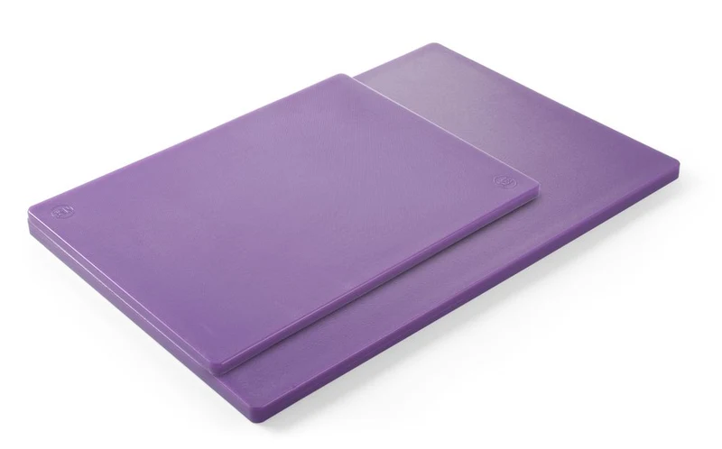 HENDI Schneidbretter HACCP 450 × 300 – Violett – 450 × 300 mm – Rechteckig