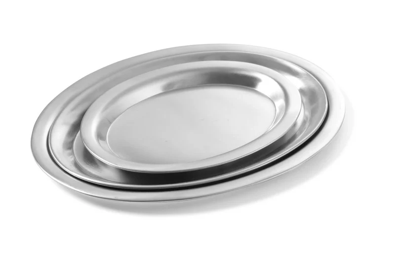 HENDI Kaffeetablett - oval – 265 × 195 mm
