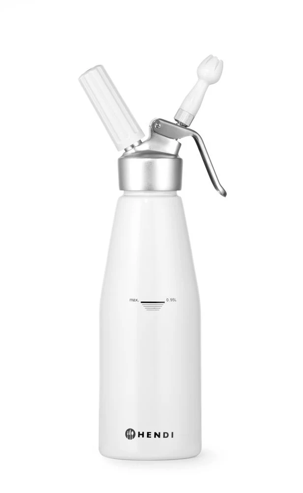 HENDI Sahnespender – Kitchen Line – 0,95 l – Ø 95 × H 320 mm