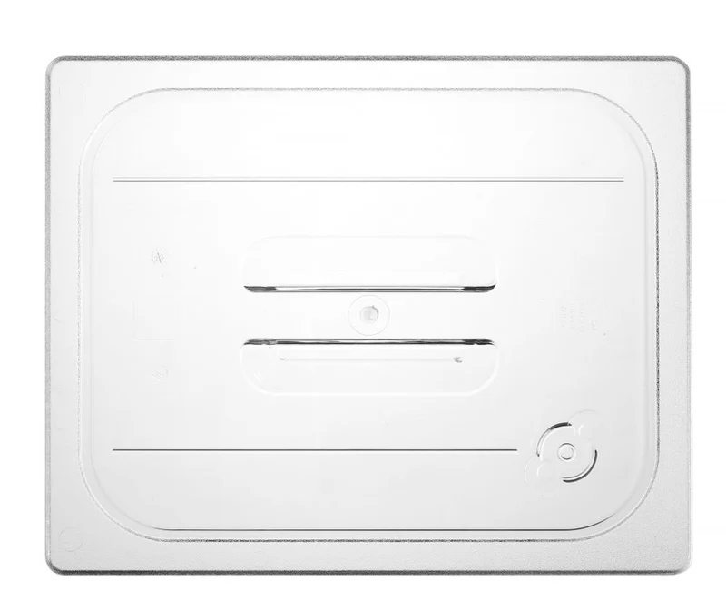 HENDI Gastronorm-Deckel – GN 1 / 2 – Transparent – 265 × 325 mm