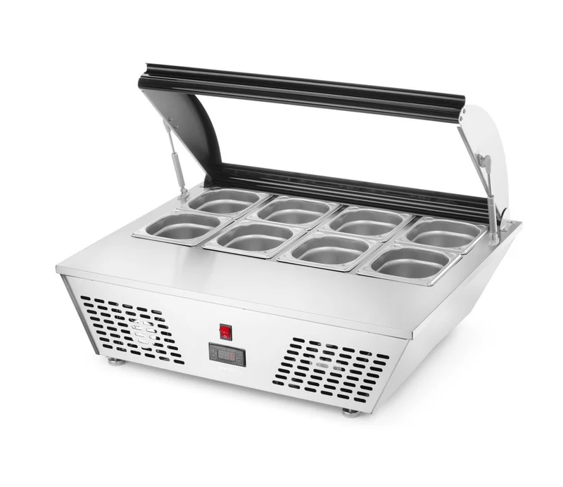 Arktic Aufsatz-Salatvitrine – 230 V / 105 W – 615 × 775 × 235 mm