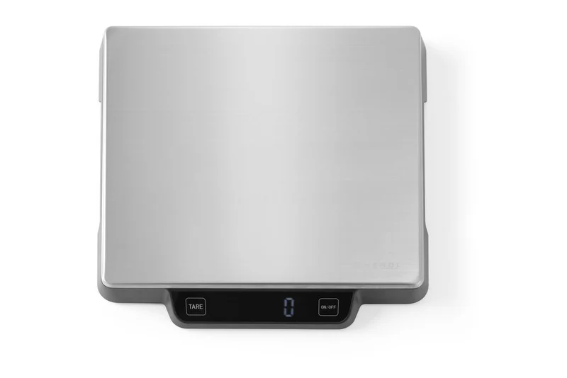 HENDI Küchenwaage 15 kg – 266 × 269 × 34 mm