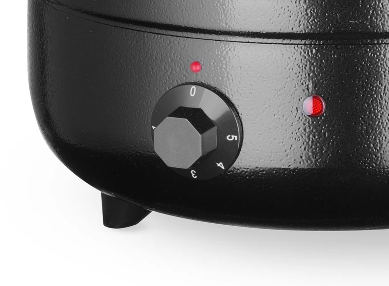 HENDI Suppenkessel – Kitchen Line – 8 l – Schwarz – 230 V / 400 W – Ø 330 × H 363 mm