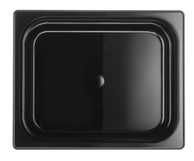 HENDI Gastronorm-Behälter 1 / 2 – Profi Line – GN 1 / 2 – 9,5 l – Schwarz – 325 × 265 × 150 mm