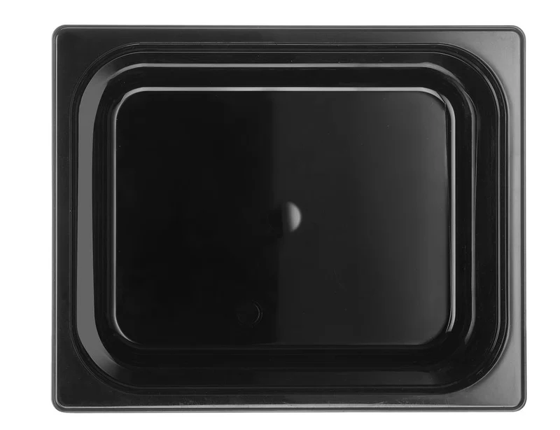 HENDI Gastronorm-Behälter 1 / 2 – Profi Line – 12,5 l – Schwarz – 325 × 265 × 200 mm