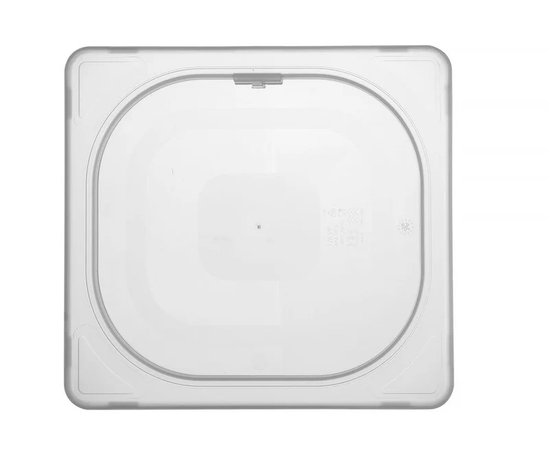 HENDI Gastronorm-Deckel – GN 1 / 6 – Transparent – 176 × 162 mm
