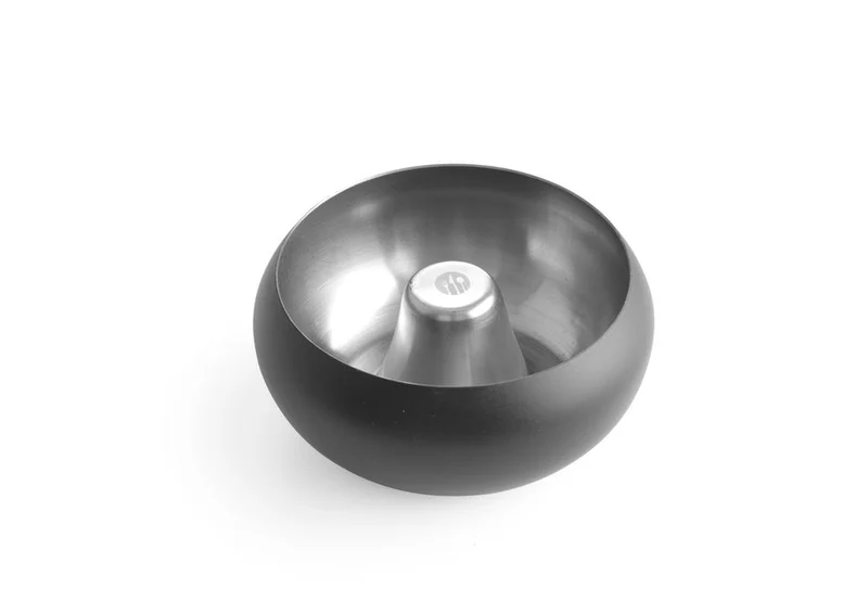 HENDI Aschenbecher – schwarz – Ø 105 × H 58 mm