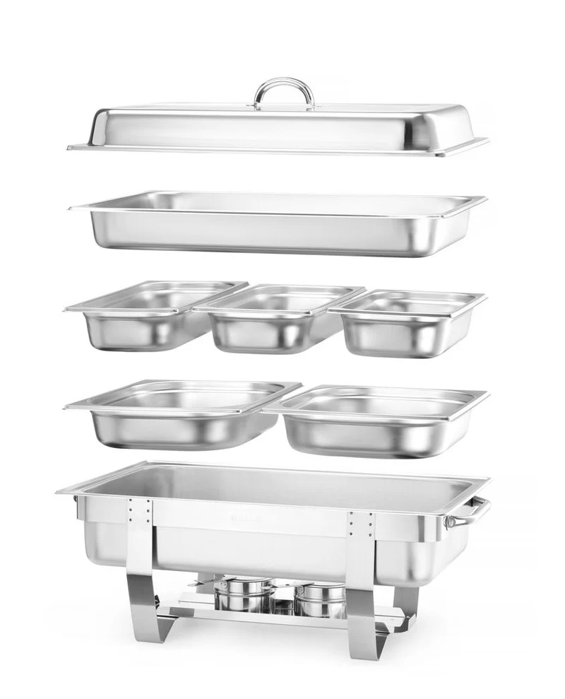 HENDI Chafing Dish – Set – Kitchen Line – 585 × 385 × 315 mm