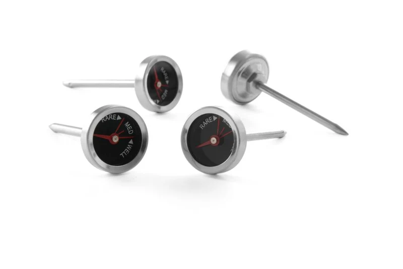 HENDI Steak-Thermometer – Set mit – Ø 25 × H 70 mm – 4 Stück