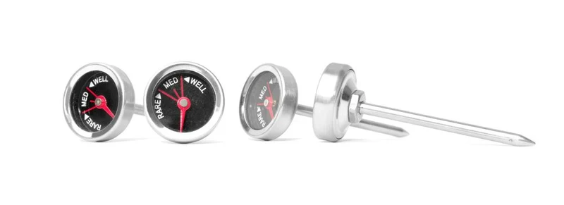 HENDI Steak-Thermometer – Set mit – Ø 25 × H 70 mm – 4 Stück