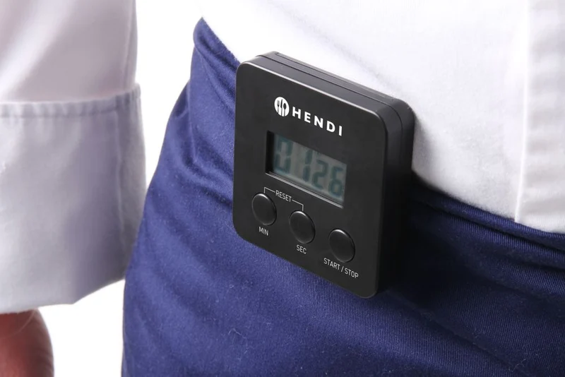 HENDI Digitale Küchenuhr – 67 × 20 × 67 mm