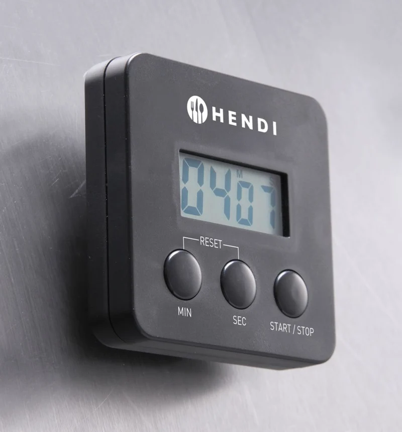 HENDI Digitale Küchenuhr – 67 × 20 × 67 mm