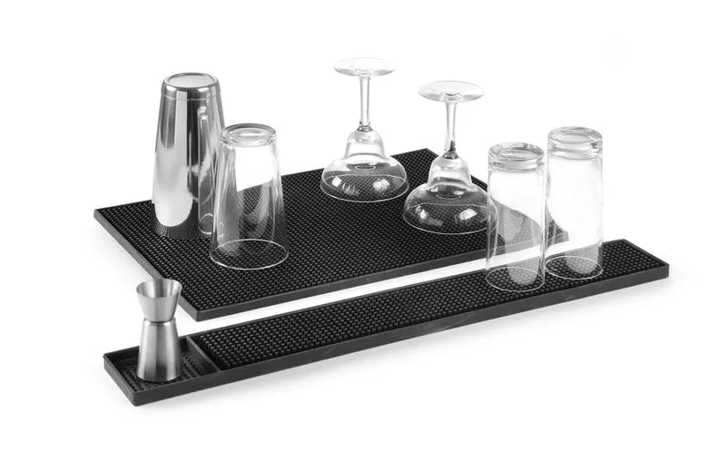 BarUp Barmatte – Schwarz – 457 × 305 × 10 mm