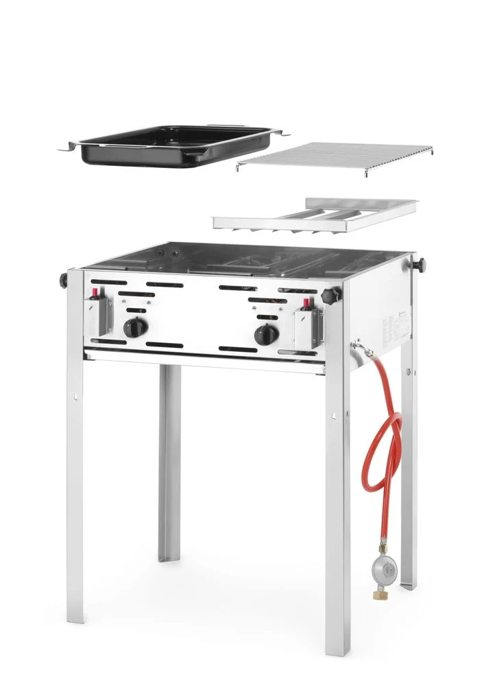 HENDI Roast-Master Maxi 50 / 50 – 11 kW – 850 × 675 × 600 mm