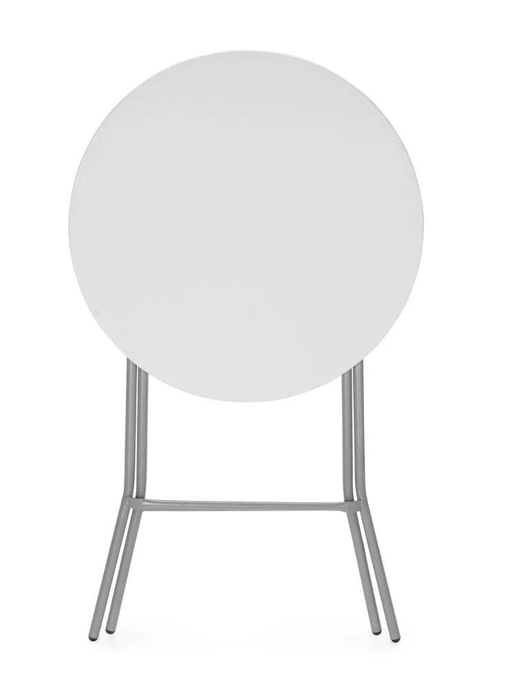 AmerBox Bar-Stehtisch – Max. Last 80 kg – Weiß – Ø 800 × H 1100 mm