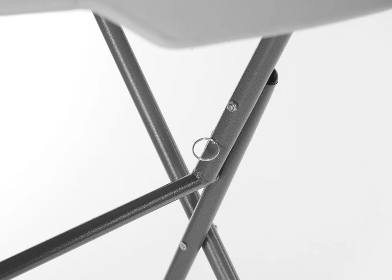 AmerBox Bar-Stehtisch – Max. Last 80 kg – Weiß – Ø 800 × H 1100 mm