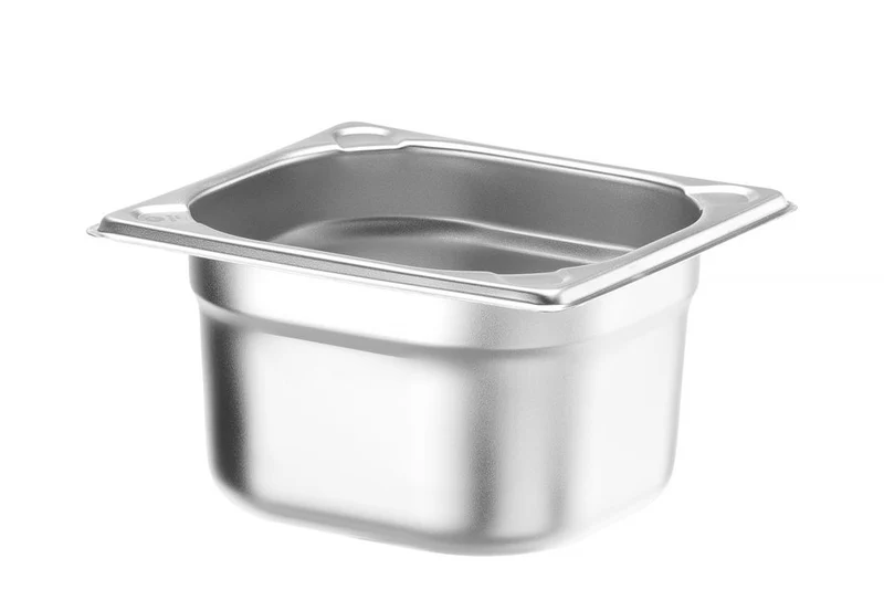 HENDI Gastronorm-Behälter 1 / 6 – Kitchen Line – GN 1 / 6 – 1,6 l – (H)100 mm