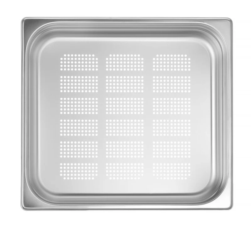 HENDI Behälter GN 2 / 3 perforiert – Profi Line – GN 2 / 3 – 3 l – (H)40 mm